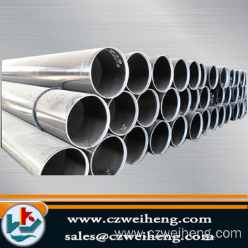 Galvanized and PVC coated Erw Steel pipe